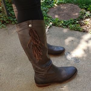 Tassel Riding Boots